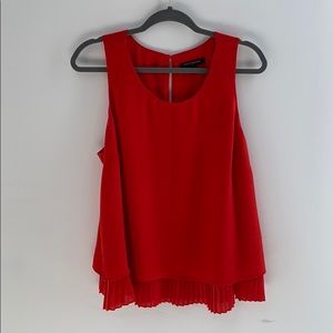 Banana Republic sleeveless sheer top